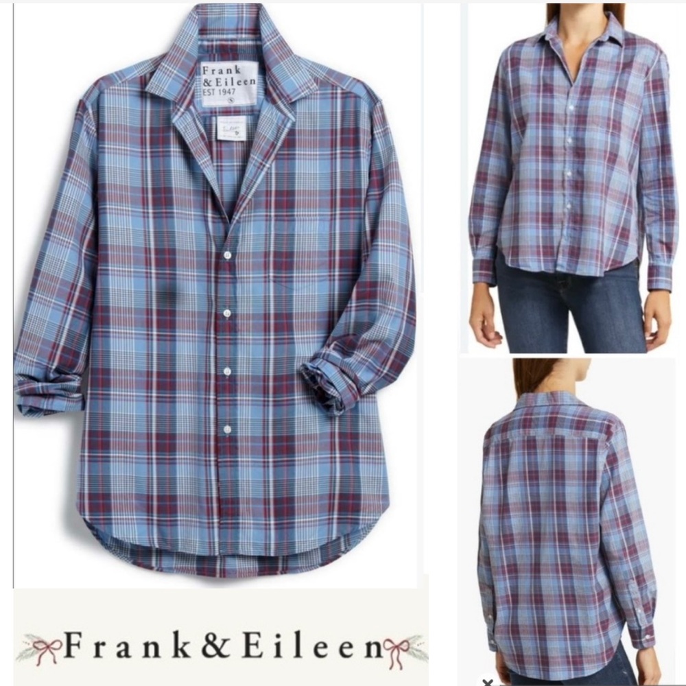 New Frank & Eileen Plaid Button-Up Shirt